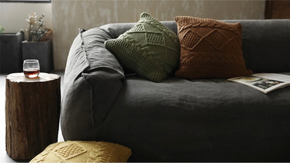 Decorative Knitted Cushion Cover