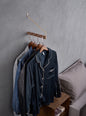 Brass | Wood Wall Mounted Modern Clothes Rack