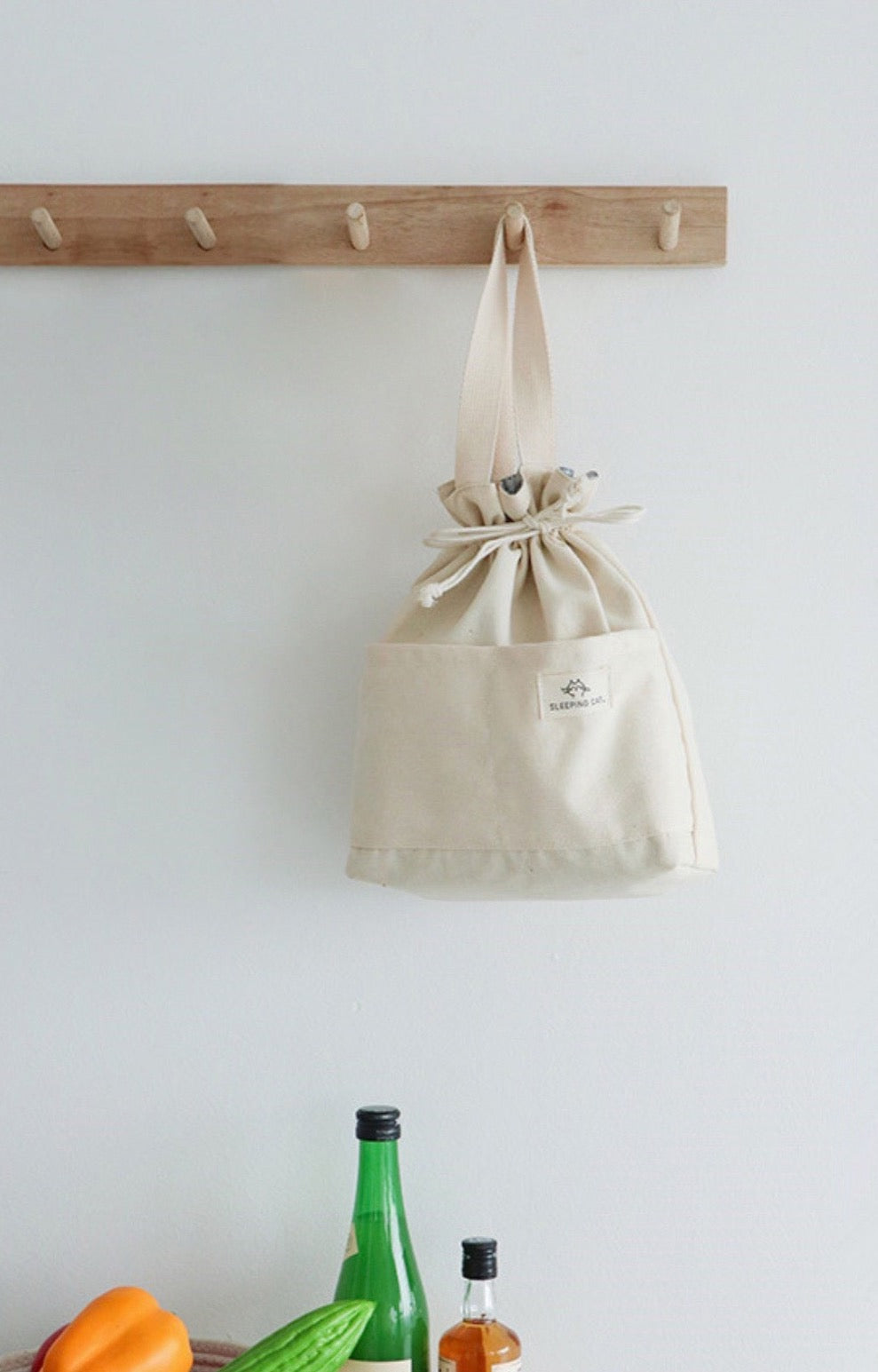 Insulated Canvas Lunch Bag