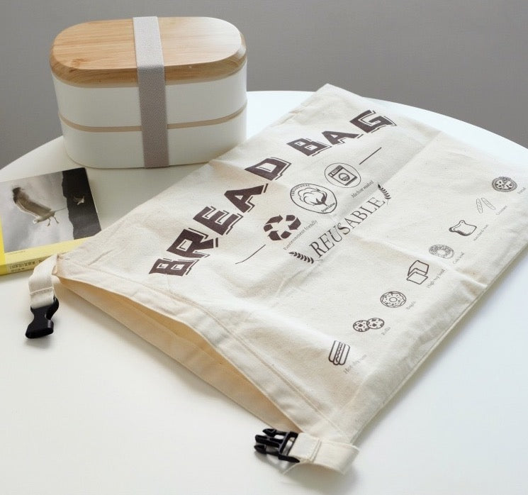 Reusable Large Roll-Up Bread Storage Bag