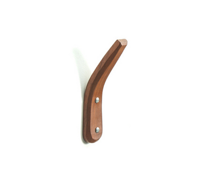 Walnut Coat/Hat Hooks