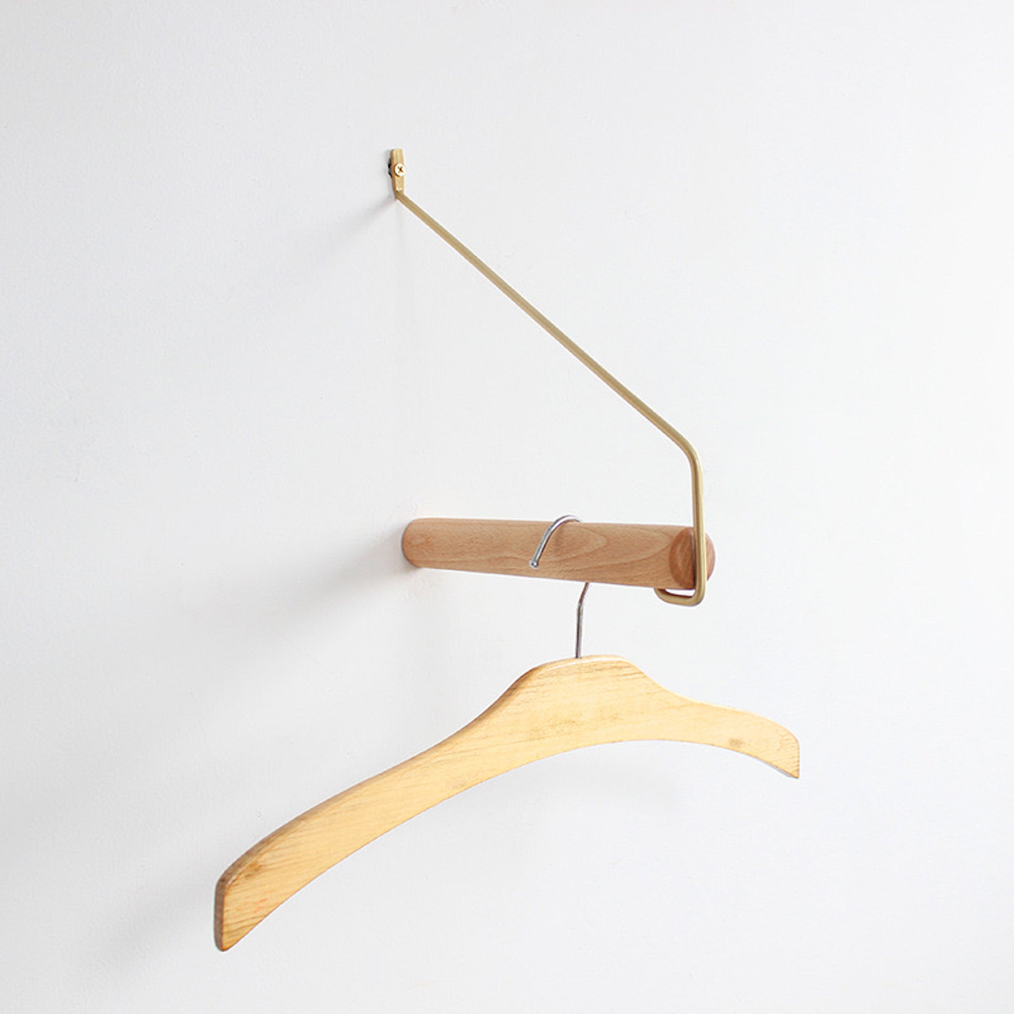 木製ラック・ウッドラック Wooden Brass Hanger Rack part 1 Wooden Brass Hanger Rack part 1 【公式通販】